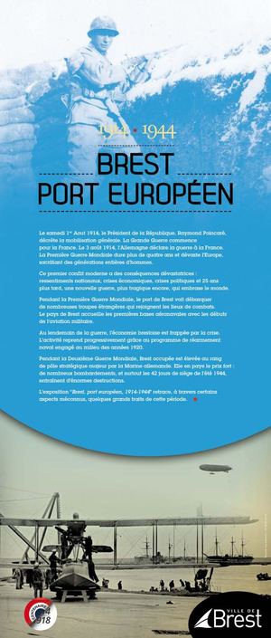 Expo Brest port européen 1914-1944