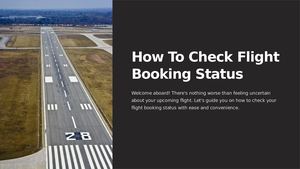 How do I check my flight booking status?