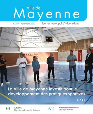 Journal de la ville de Mayenne n°267 - Novembre 2023