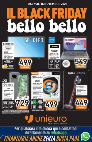 BLACK FRIDAY UNIEURO