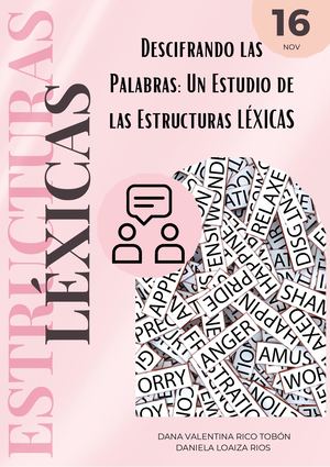 Estructuras Léxicas