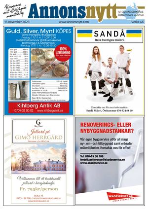 Annonsnytt V46 2023