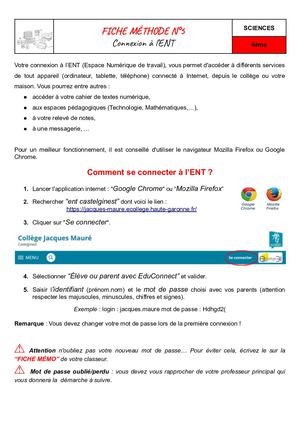 M2 1 S2 Fiche Méthode5 Ent