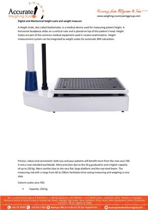 Body Height And Weight Digital weighing scale in Kampala