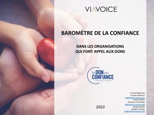 Le Don En Confiance | Observatoire de la Confiance 2023 Rapport