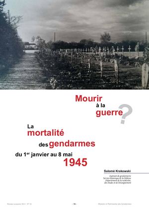 8 Revue Hpg 10 Mourir À La Guerre Krakowski