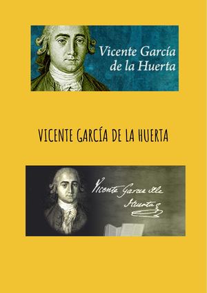 Vicente García De La Huerta