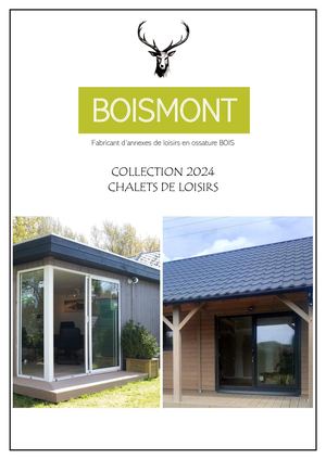 Catalogue Chalets De Loisirs