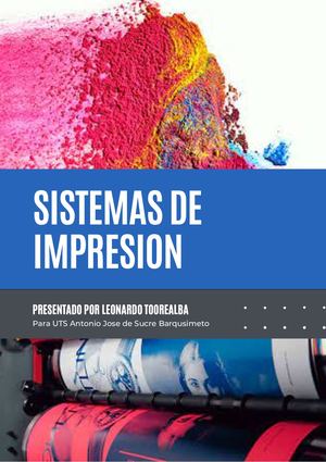 Sistemas De Impresion