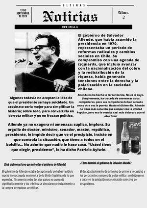 Portada Documento Periódico Clásico Noticias Estructurado Blanco Y Negro