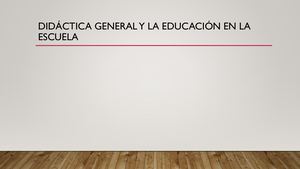Calaméo - Didáctica General Y La Educación En La Escuela