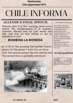 Black Vintage Newspaper Birthday Ingles