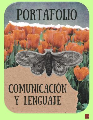 Portafolio Comunicación Y Lenguaje II