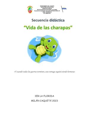 Secuencia Didáctica Sobre Charapas