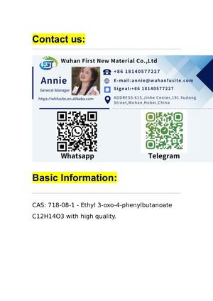 China Factory Wholesale High Quality Organic Intermediate 718-08-1 White Powder