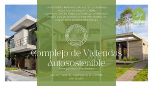 Complejo De Viviendas Autosostenibles