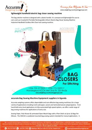 Electric Bag Sewing Machine Equipment suppliers in Uganda