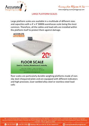industrial checkered floor weighing scales 1ton in Kampala