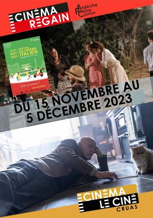 Prog 15 11 Au 05 12 Le Ciné Cruas et Cinéma Regain Le Teil
