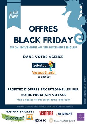 Black Friday - Selectour Voyages Girardot Le Creusot