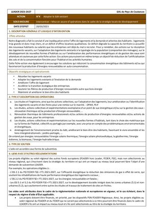 Fiche Action 4