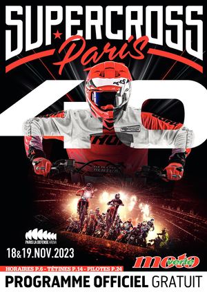 Programme SuperCross de Paris 2023