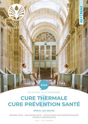 Guide thermal 2024 Néris-les-Bains