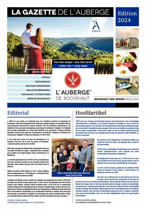 Auberge 2024 Gazette