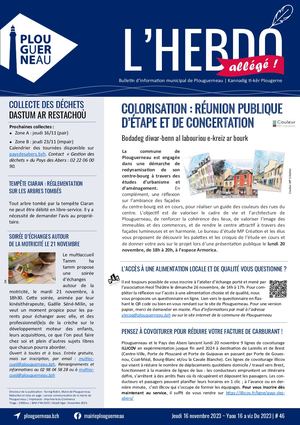 Bim 46 2023 Mairie De Plouguerneau