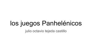 juegos Panhelénicos