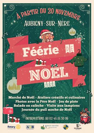 Programme Féérie De Noël 2023 - Aubigny-sur-Nère