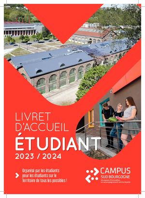 Livret Accueil Etudiant 2023 2024