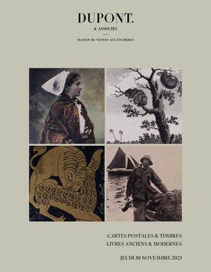 DUPONT & ASSOCIÉS - Catalogue Livres & Cartes Postales Nov 2023