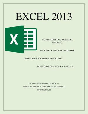 Excel 2013