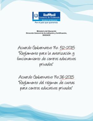 Reglamentos Centros Educativos