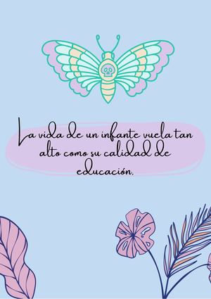 Cartilla Practicas De Observacion Ia4 Portada Trabajo Proyecto Acuarela Aesthetic Floral Pastel (1)