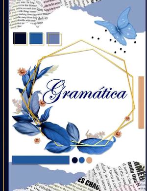 Portafolio digital - Gramática