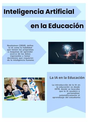 Infografia Ia En El Educación