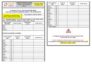 Inscription Perisco - Vraux