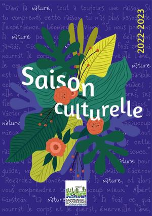 Brochure Saison 22 23 Communauté de Communes du Canton d'Erstein