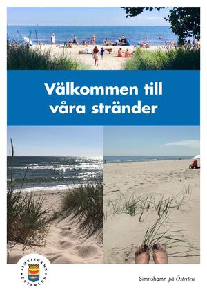 Strandbroschyr 2023 Simrishamns kommun svenskspråkig