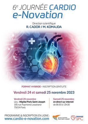 Programme 6e Journée Cardio e-Novation
