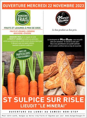 Mangeons Frais Marie Blachere