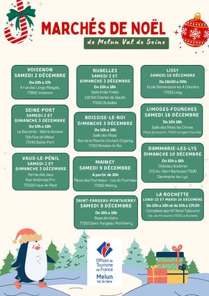 Marchés De Noël Melun Val de Seine 2023