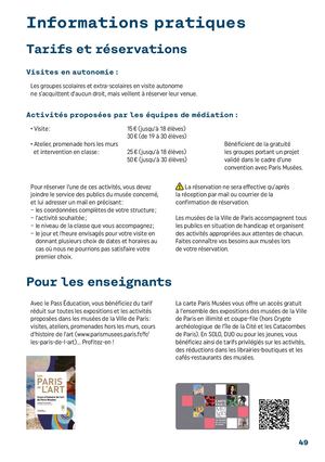 Calaméo - Informations pratiques