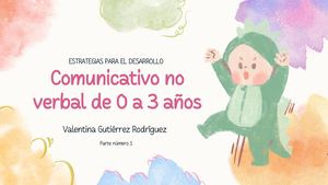 Presentación Proyecto Divertido Ilust Y Acuarelas Crema