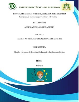 Hipótesis