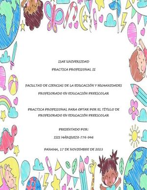 Portafolio Practica Profesional II