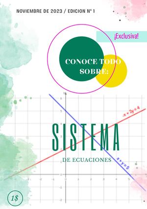 Sistema de ecuaciones - revista-