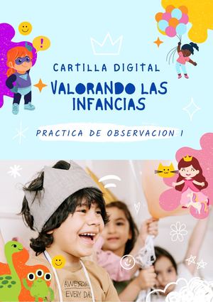 Cartilla Digital Practica De Observacion